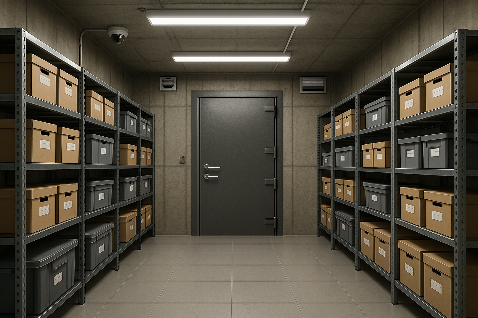 Basement Secure Storage