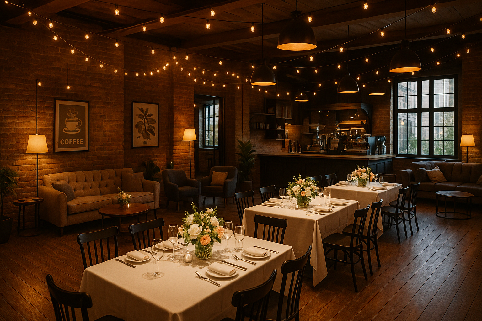 Whether it's a birthday party, anniversary celebration, or any special occasion, our event space provides a stylish and intimate setting for your guests.